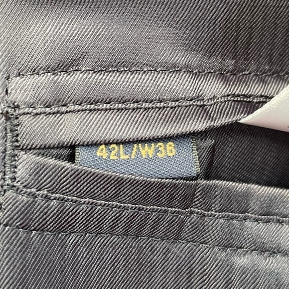 Brooks Brothers‎ Madison Brooks Cool 2 Button Blazer in Navy Size 42L/W36 - Picture 7 of 8